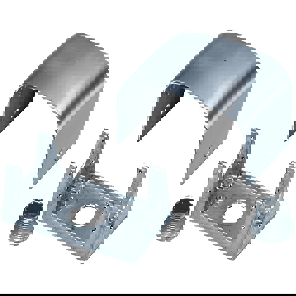 Electrical Outlet Boxes & Switch Boxes; Electrical Box Shape: Rectangle ; Weather Resistance: Non-Weather-Resistant ; Cover Included: No ; Color: Silver ; Number Of Knockouts: 2 ; Knockout Trade Size (Inch): 3/4; 3/4